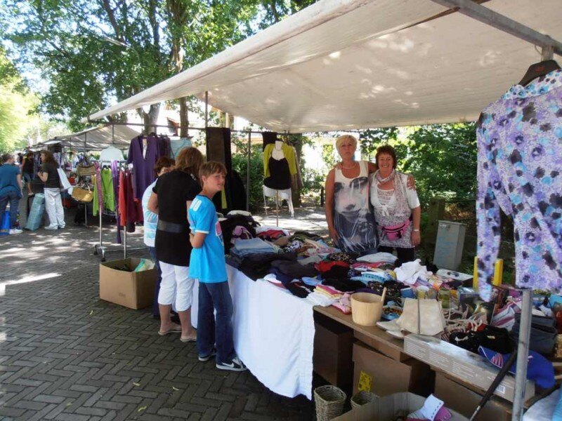 Dames hebben het naar hun zin