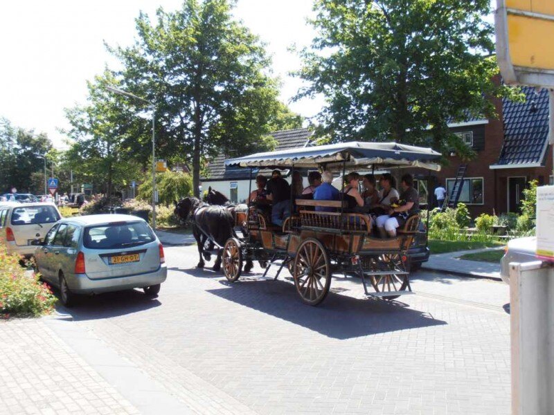Met de paardentram naar Winkel